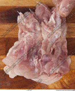 photo texture of chicken meat 0009